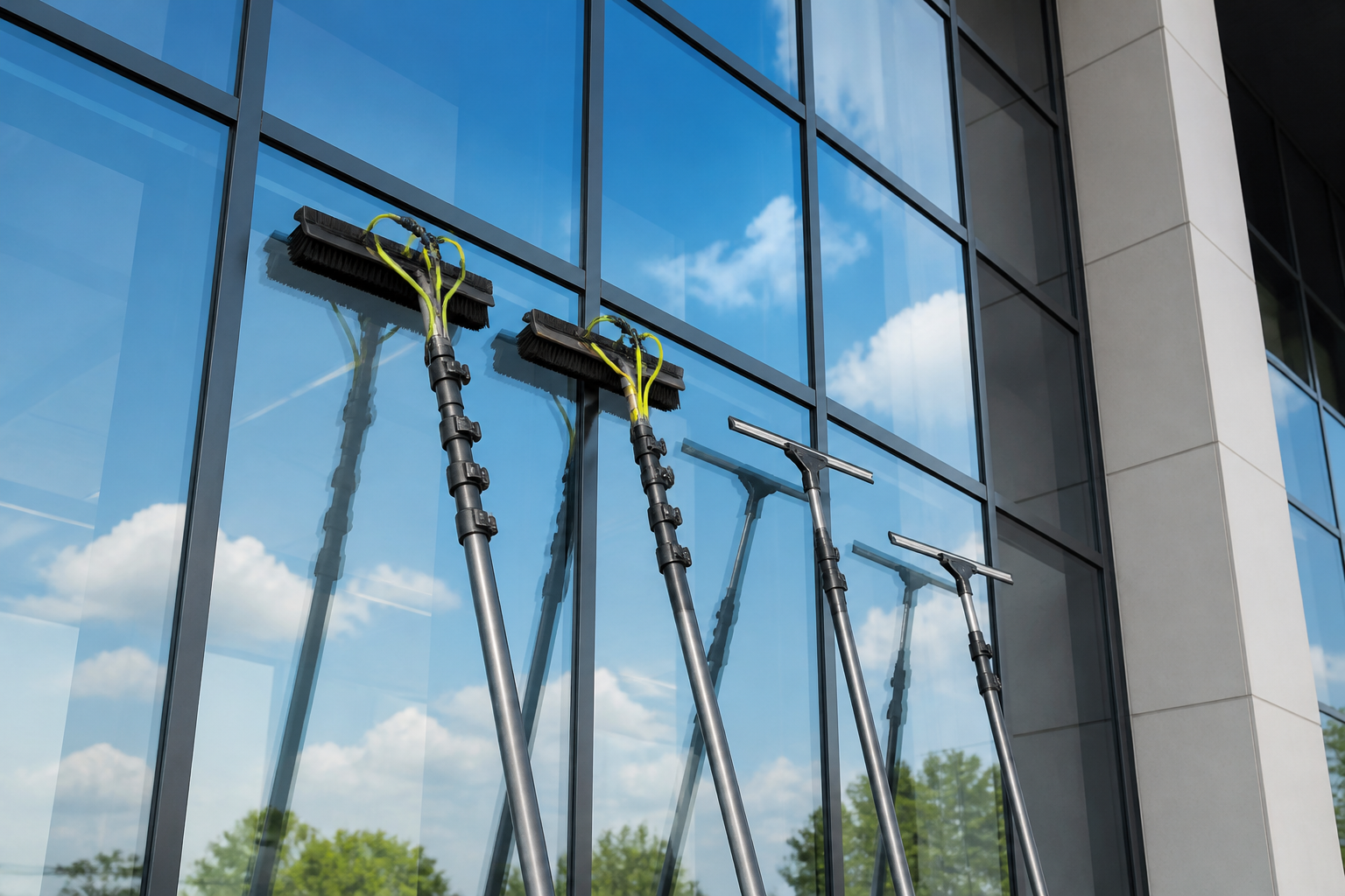 Professionelle Fensterreinigung